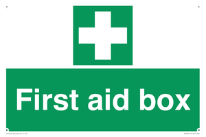 first aid box
